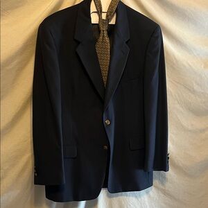 Classic Deep Navy Men's Blazer